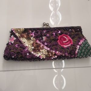 Sequined Evening Purse